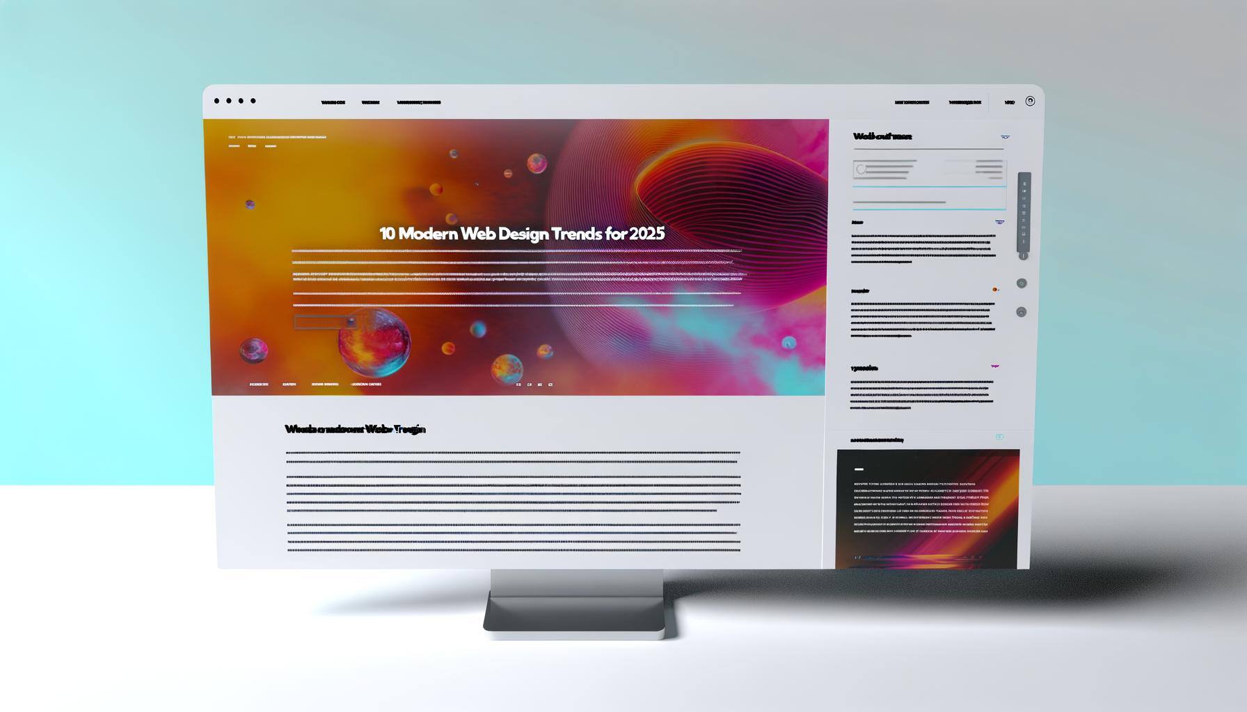 2025 Web Design Trends to Watch